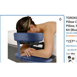 Adjustable Headrest Face Pillow Cradle Support Bracket Face Pillow Salon